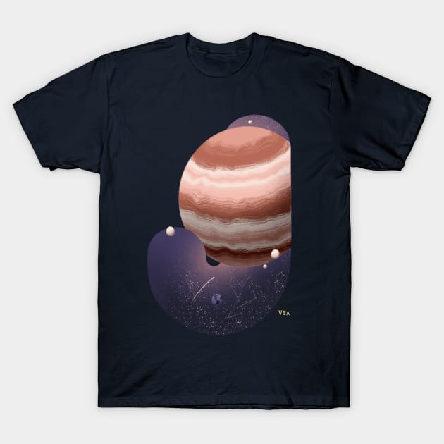 Jupiter T-Shirt by vero.e.a